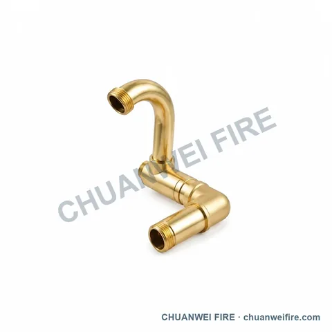 Brass-Finish Hose Reel Swivel Joint