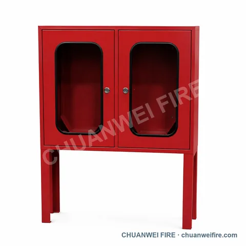 Double-Windowed-Door Fire Equipment Cabinet