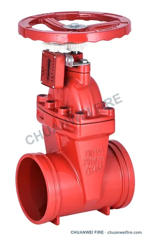 Grooved Supervisory Gate Valves