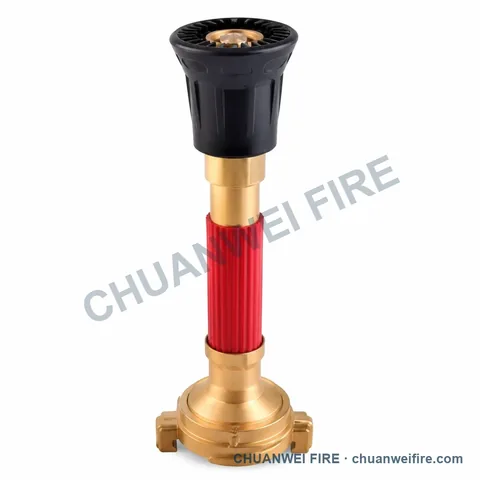 Red-Grip Claw-Coupled Long Fire Hose Nozzle