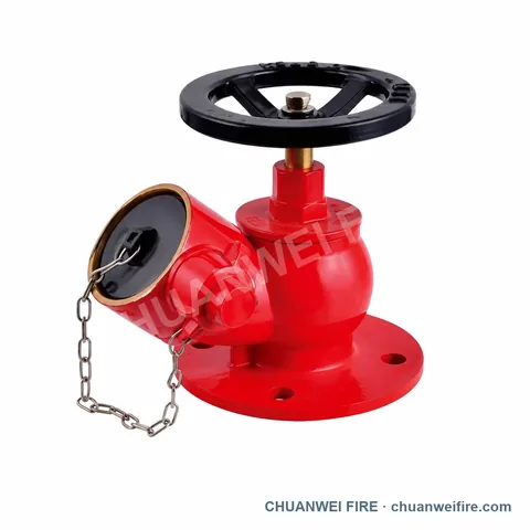Oblique flanged Landing Valve