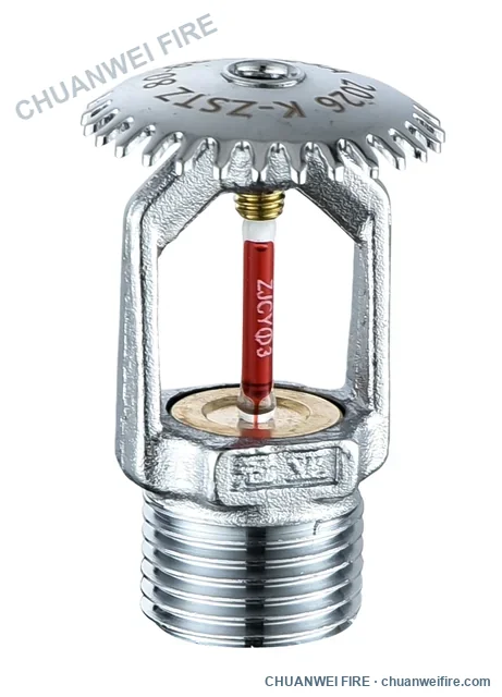 Pendent quick-response sprinkler — 68°C
