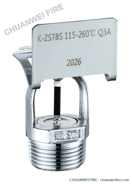 Horizontal sidewall K115 quick-response sprinkler — 260°C