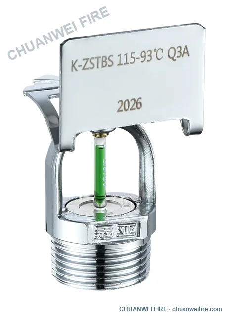 Horizontal sidewall K115 quick-response sprinkler — 93°C