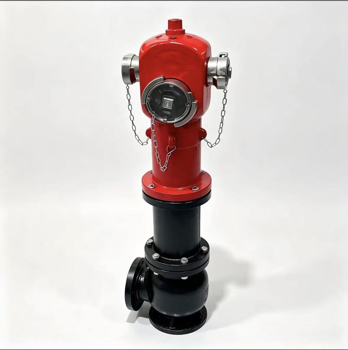 French-pattern dry barrel pillar fire hydrant