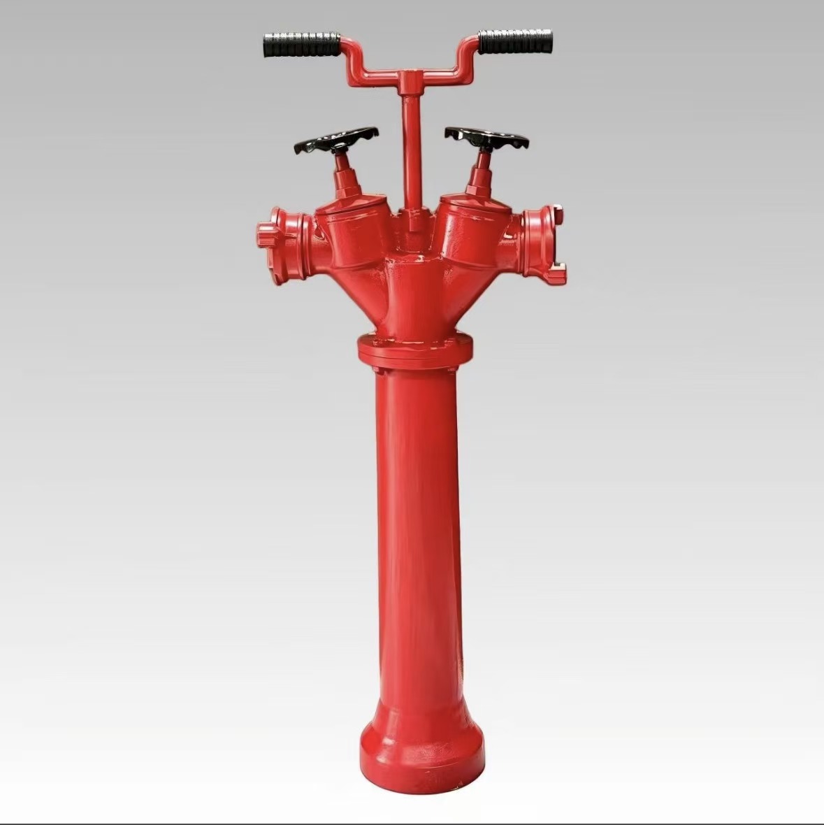 Russian-pattern above-ground fire hydrant