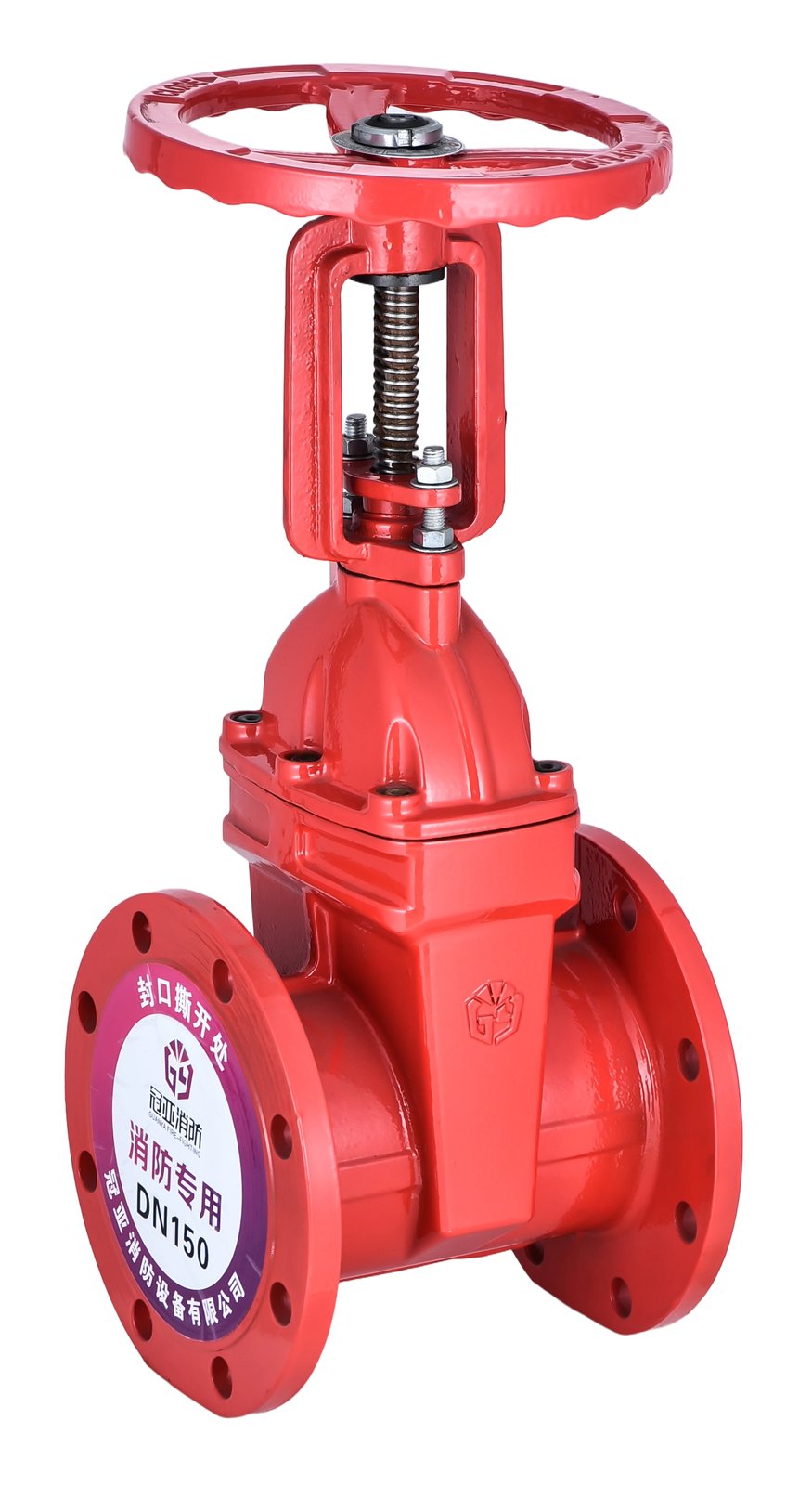 Flanged OS and Y rising stem fire gate valve with handwheel