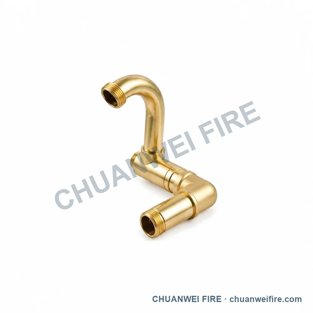 Catalog configuration illustration of Brass-Finish Hose Reel Swivel Joint